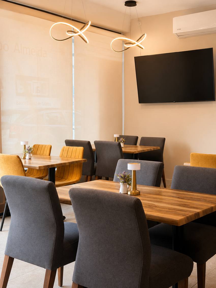 Interior del restaurante Grill 28